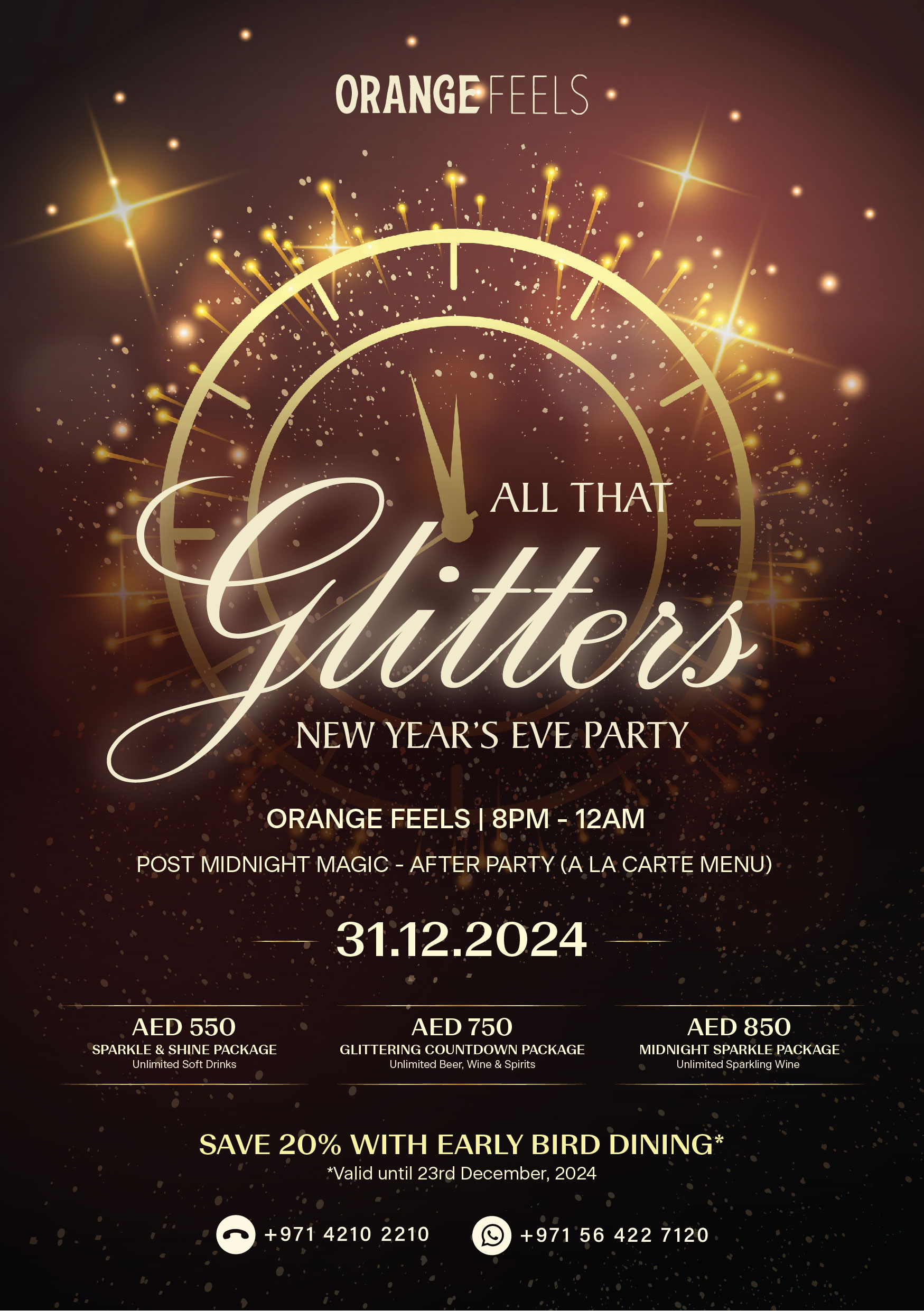 ALL THAT GLITTERS: NEW YEAR’S EVE DINNER